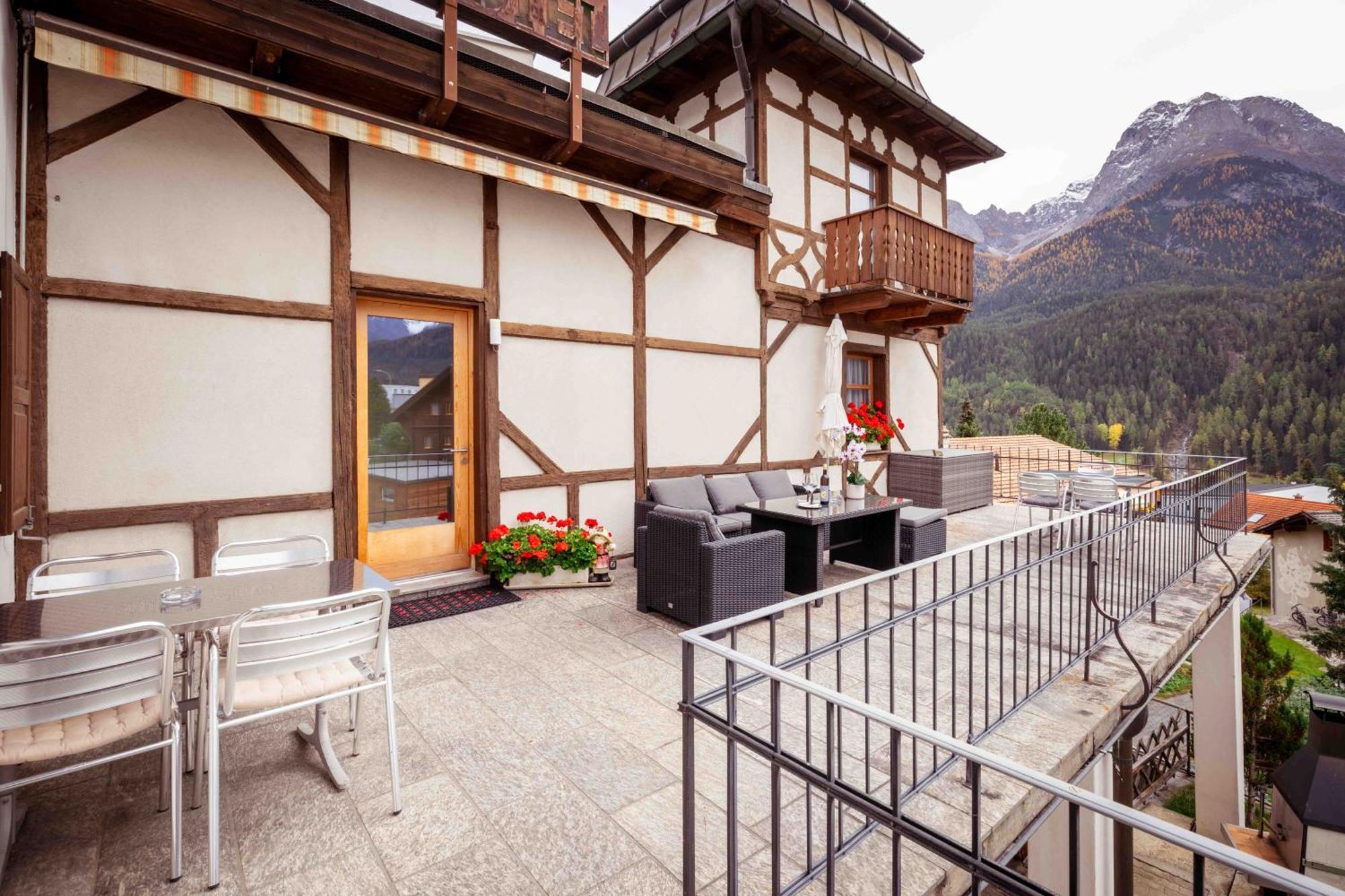 Garni Alpenrose - Grusaida Scuol Exterior photo